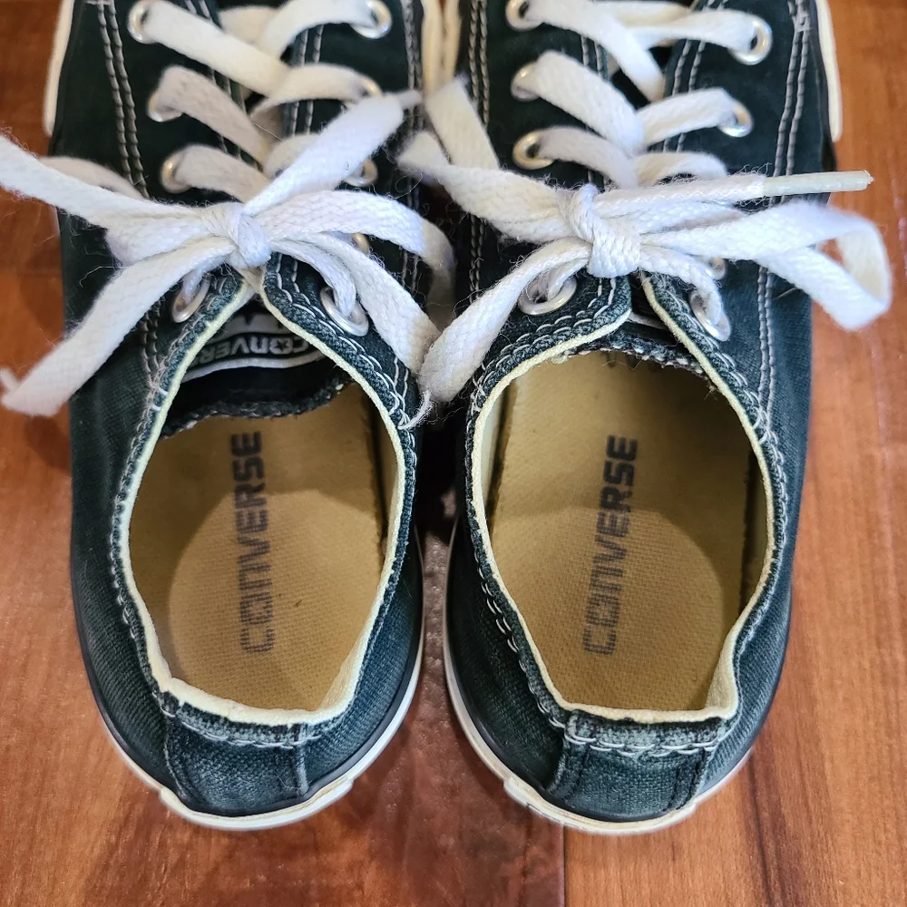 Converse Chuck Taylor Sneakers All Star OX Black 3J235‎ Youth Size 1
